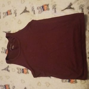Maroon large tank top by American Eagle